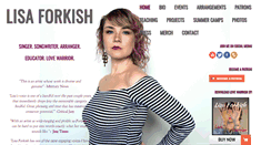 Desktop Screenshot of lisaforkish.com